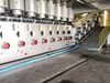 Machine de production de fibres creuses en polyester